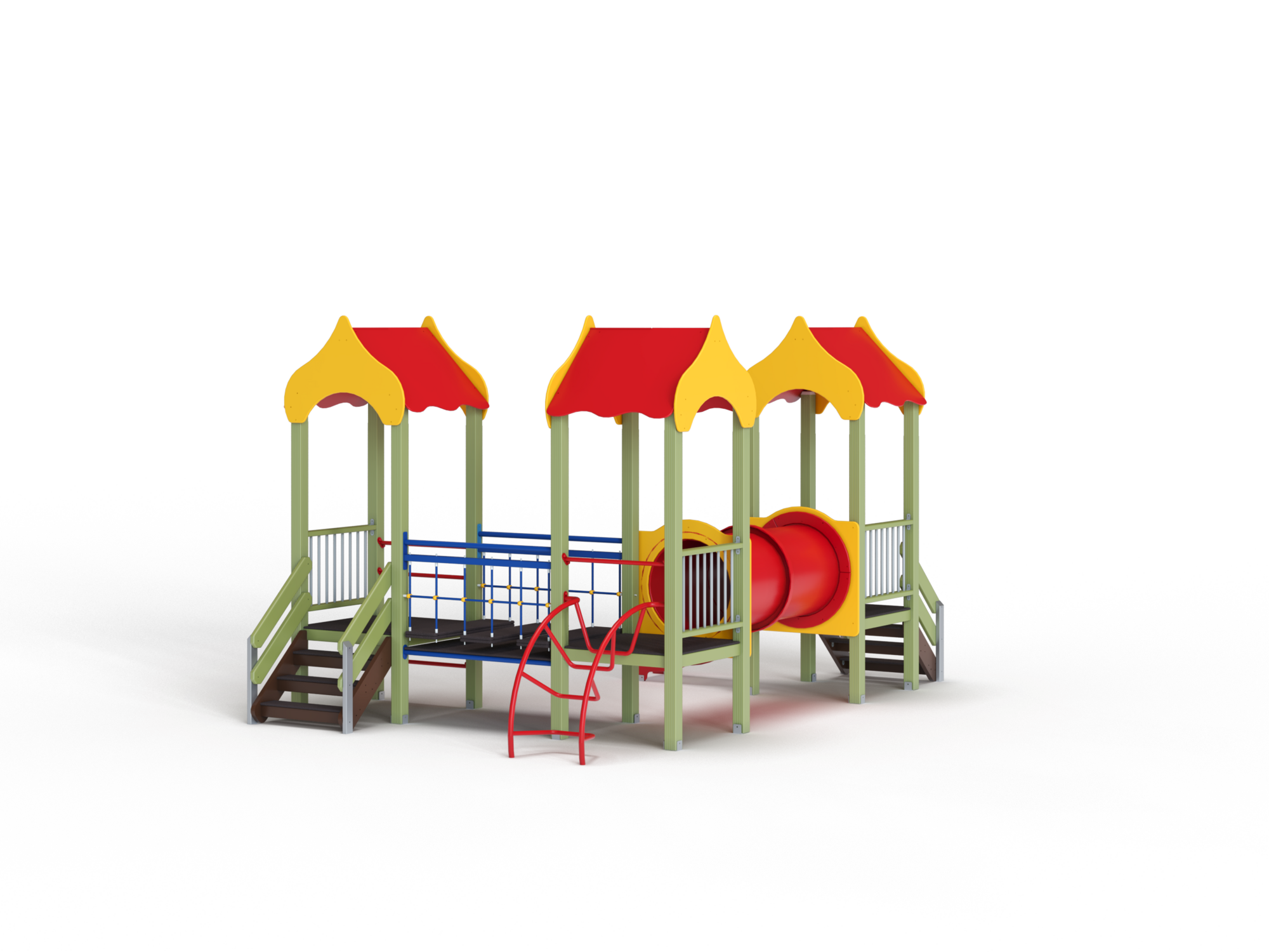 ДИК 3.08-ДЕРЕВО Детский игровой комплекс Н=700 мм