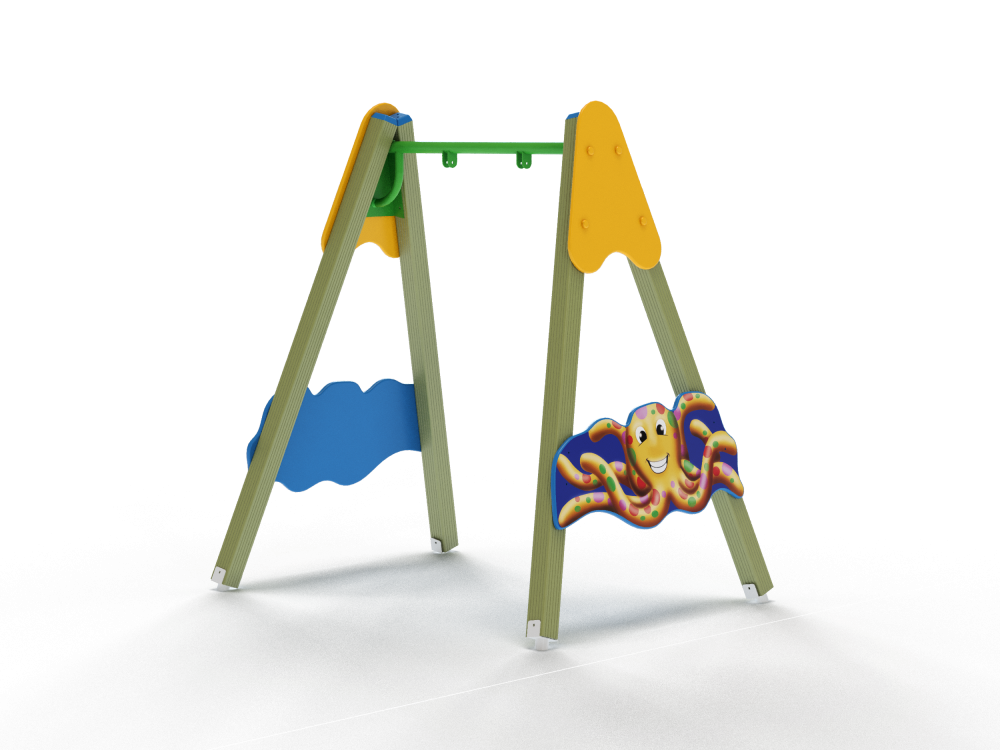 ДИО 1.082 Качели (подвесы в комплект не входит)