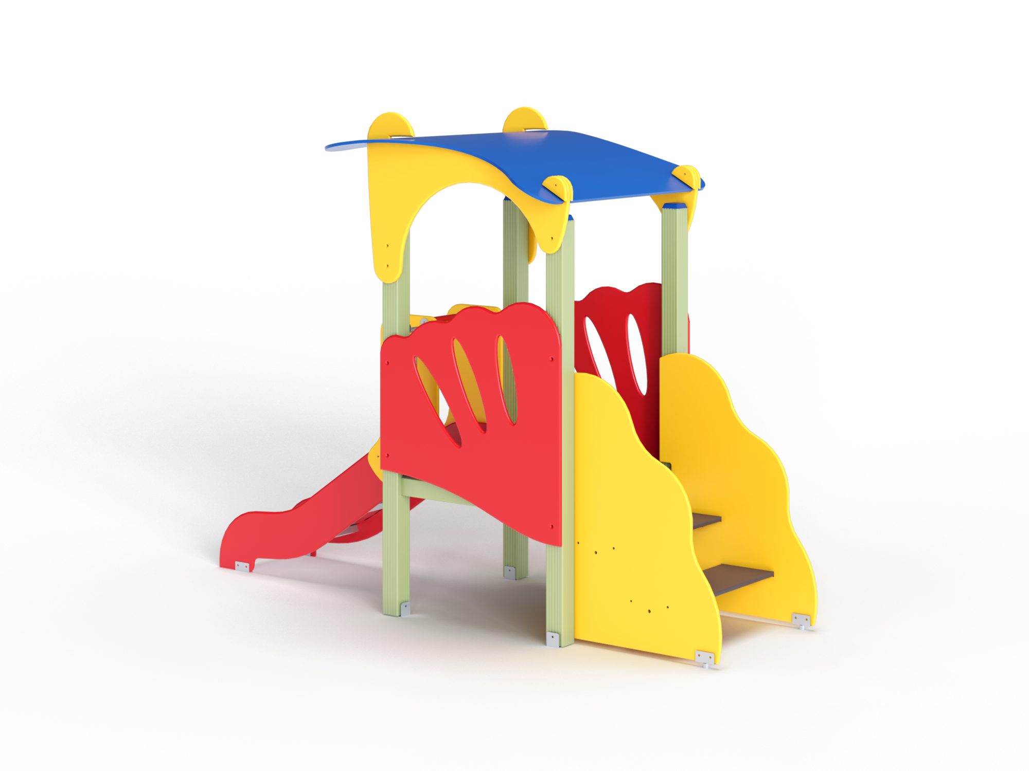 ДИК 1.35-ДЕРЕВО Детский игровой комплекс горка Н=700