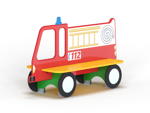 МФ 1.21 Лавочка со спинкой МЧС