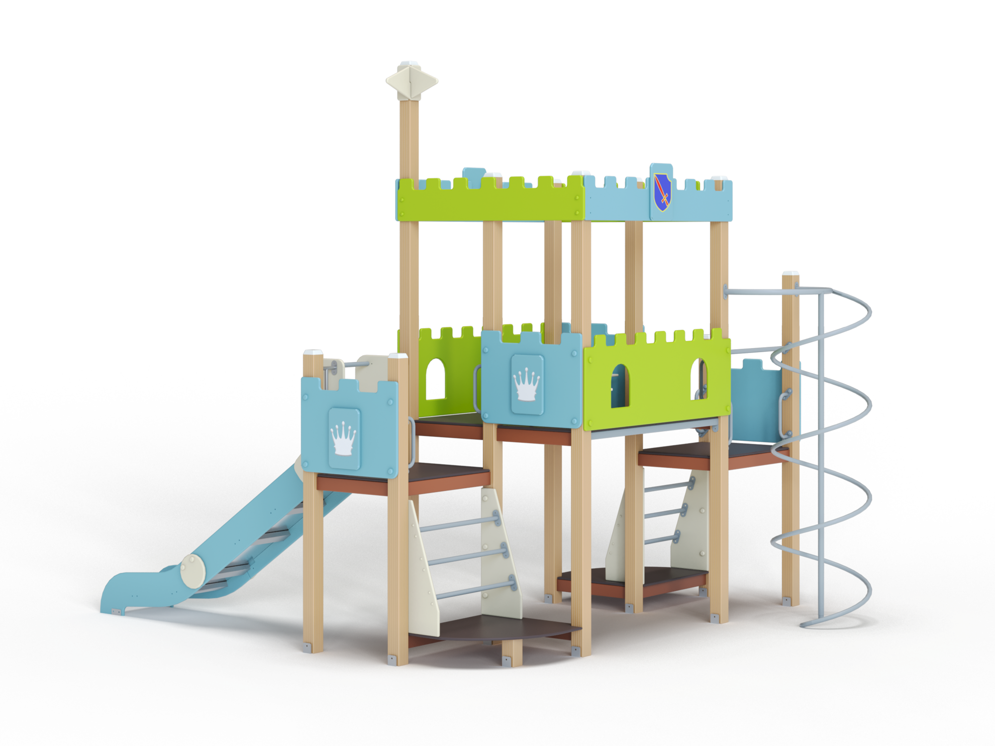 ДИК 9.112-ДПК Детский игровой комплекс Н=1200 мм