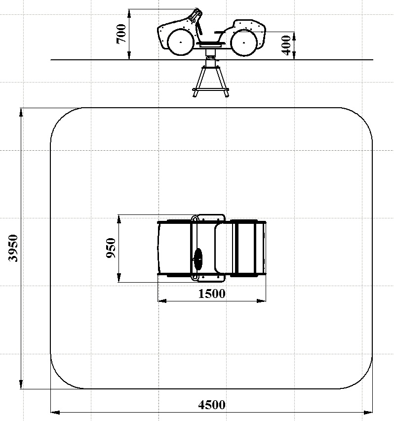 ДИО 4.51 Качалка на пружине