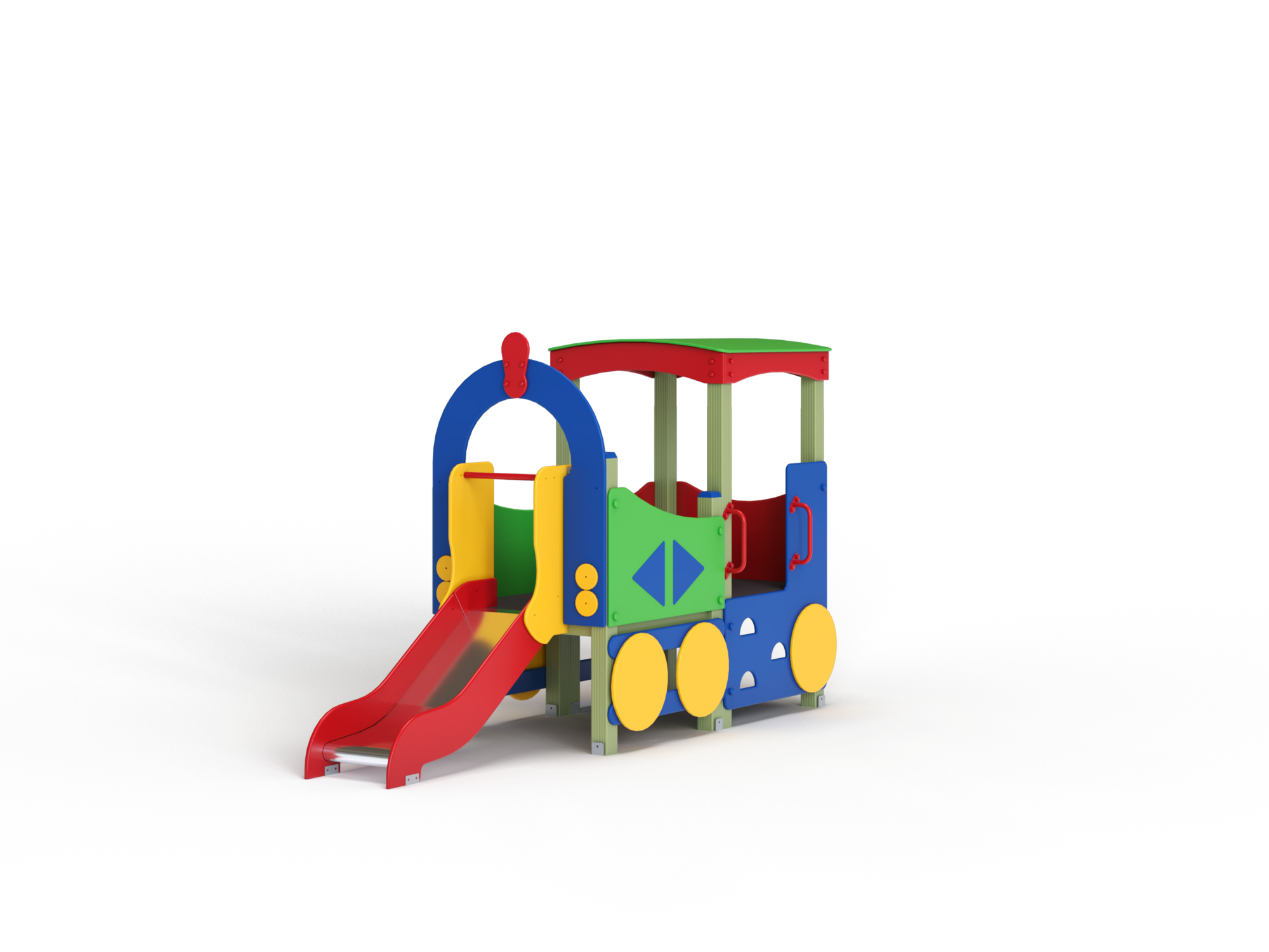 МФ 4.05-ДЕРЕВО Паровоз с горкой Н=700 мм