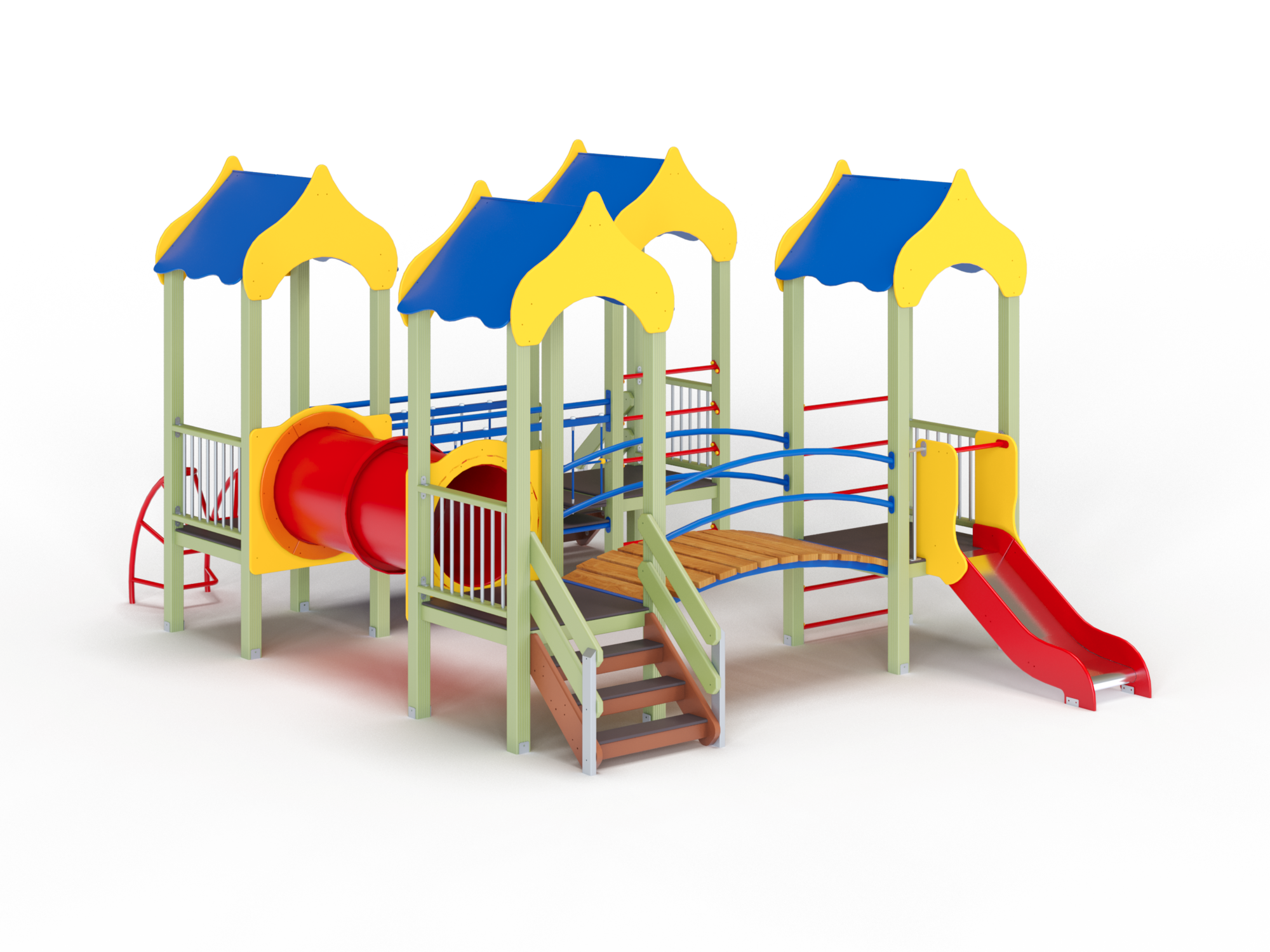 ДИК 4.07-ДЕРЕВО Детский игровой комплекс Н=700