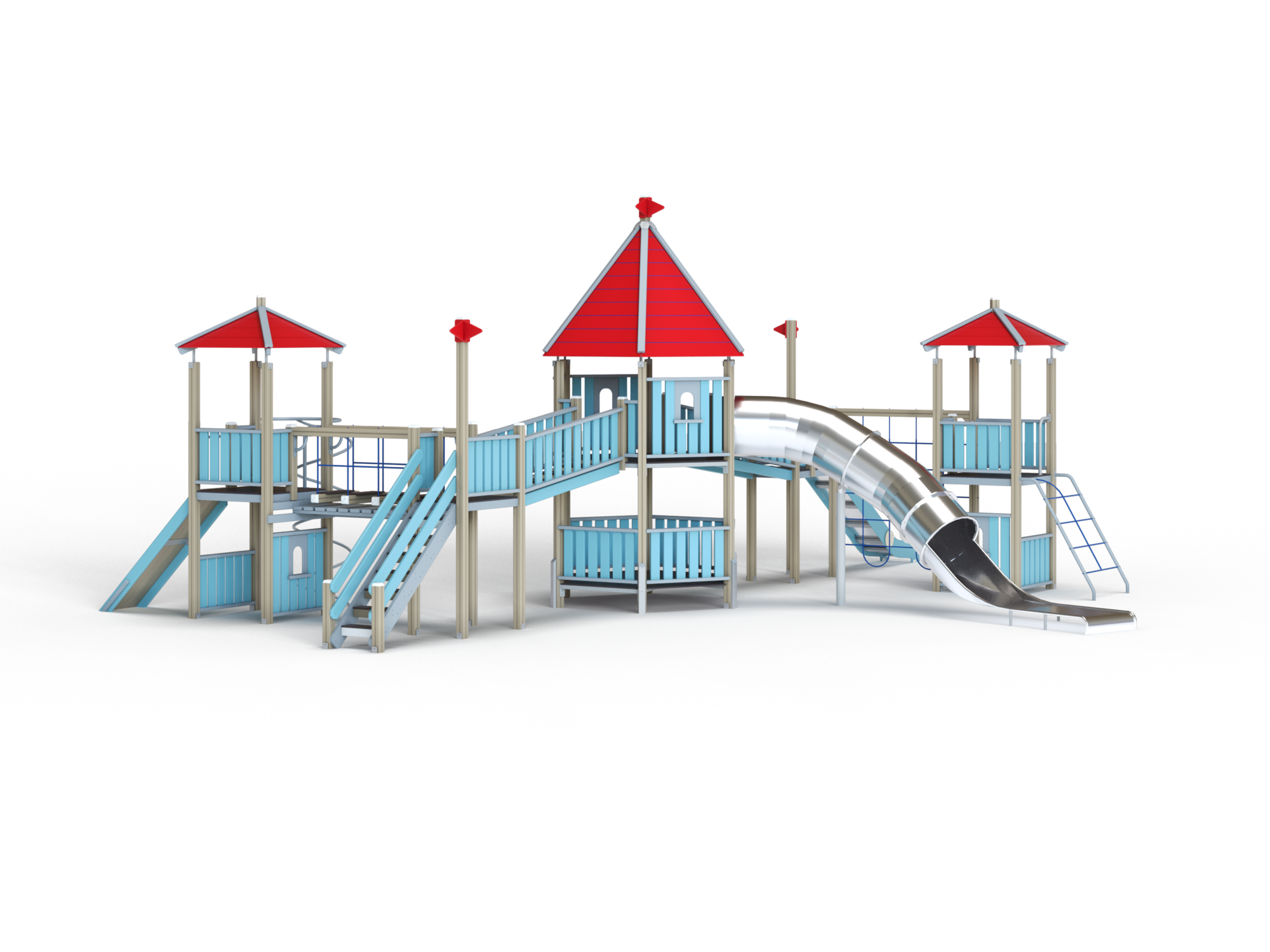 ДИК 5.12 Детский игровой комплекс Н=1500, 1800 