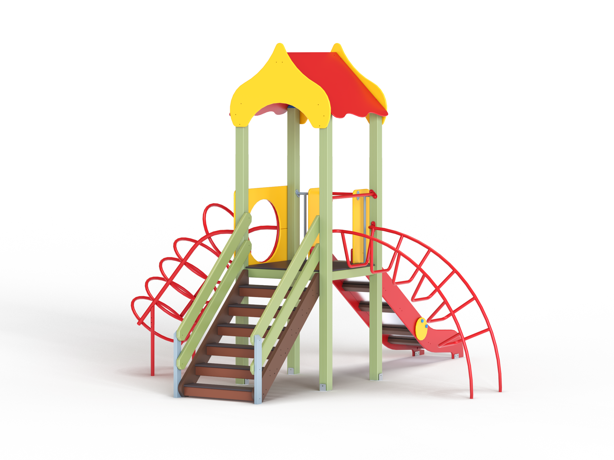 ДИК 1.017-ДЕРЕВО Детский игровой комплекс Н=1200