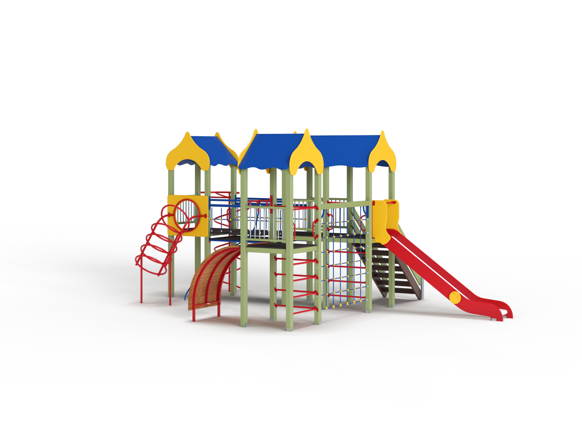 ДИК 3.113-ДЕРЕВО Детский игровой комплекс Н=1500 мм