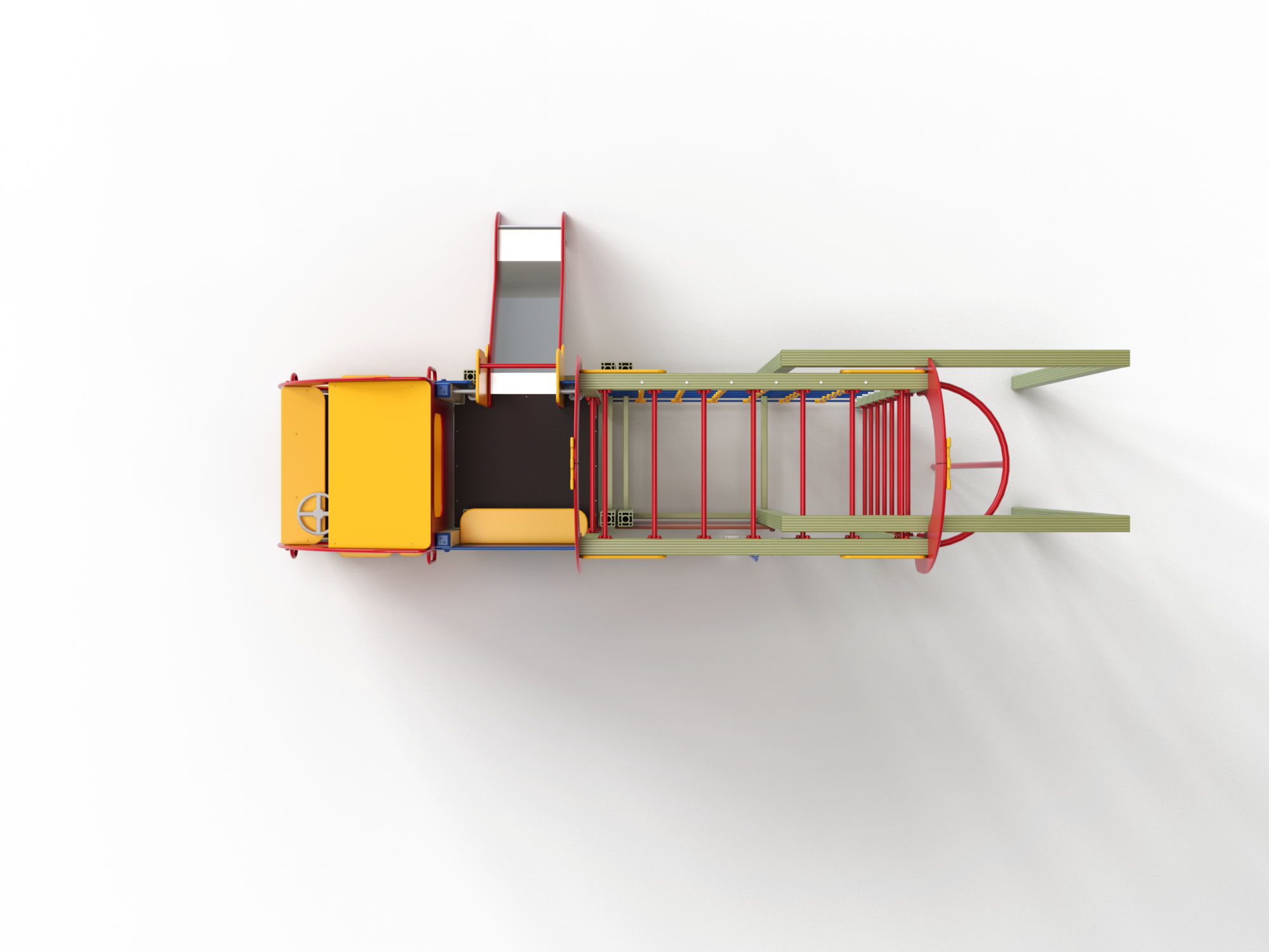 МФ 4.022 Машина с горкой Н=700