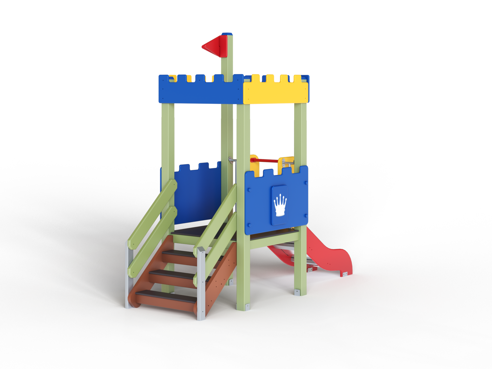 ДИК 1.095-ДЕРЕВО Детский игровой комплекс Н=700