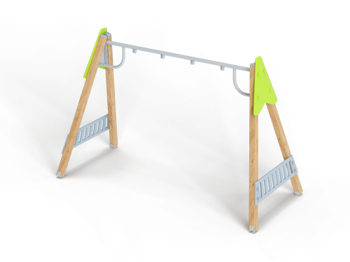 ДИО 1.10-Д1 Качели двойные (подвесы в комплект не входит)