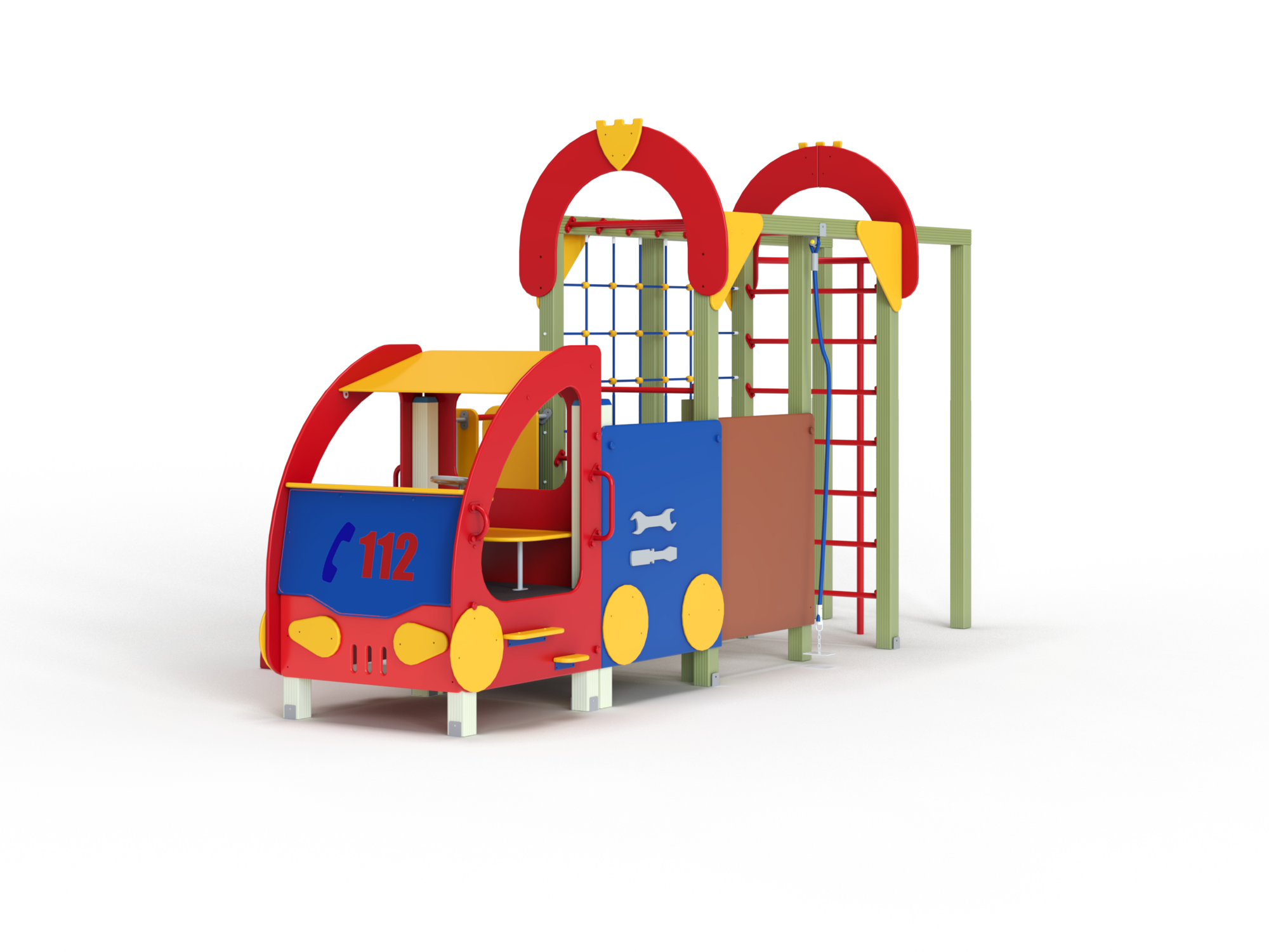 МФ 4.022 Машина с горкой Н=700