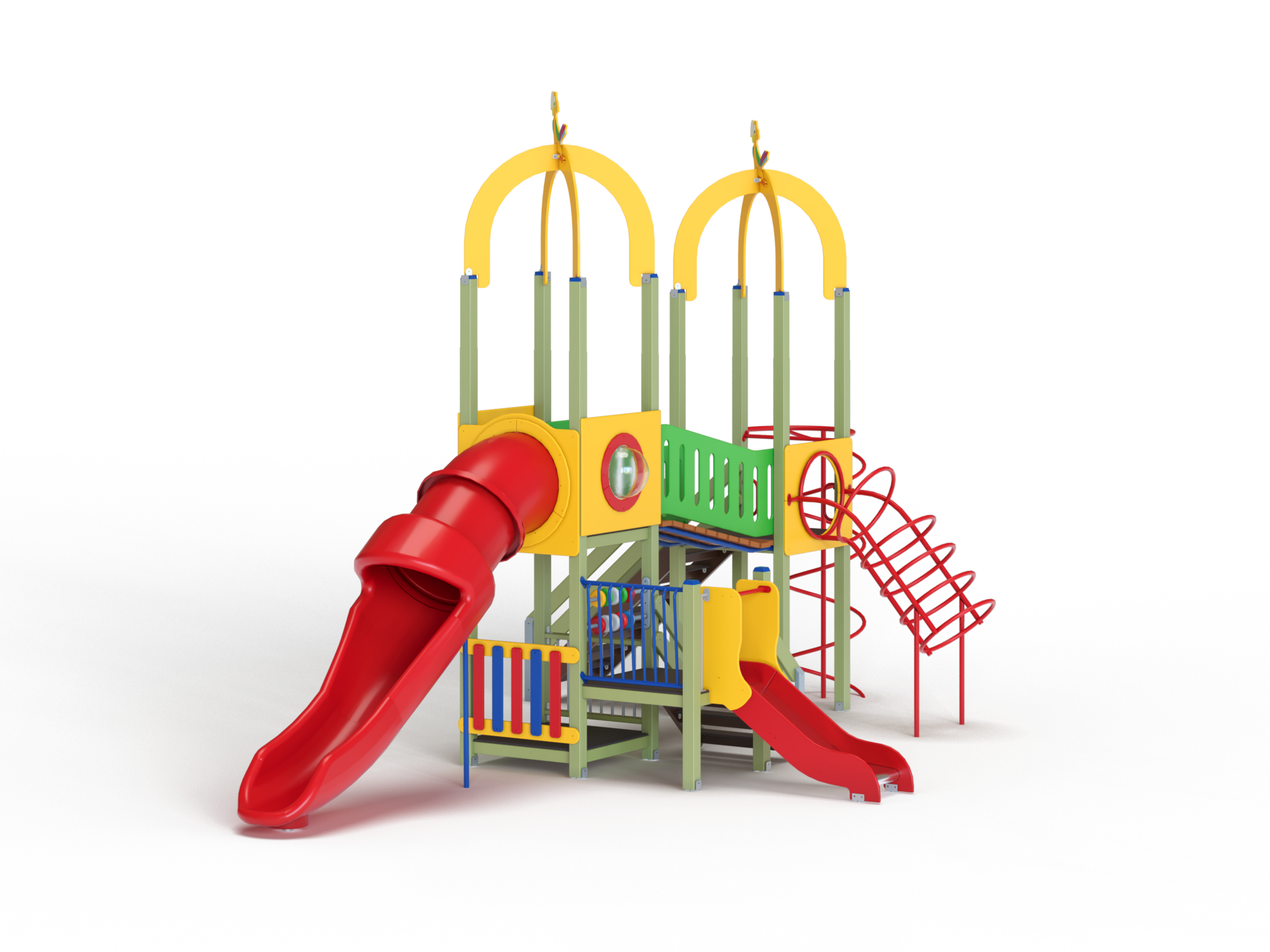 ДИК 9.023-ДЕРЕВО Детский игровой комплекс Н=700 мм, 1800 мм