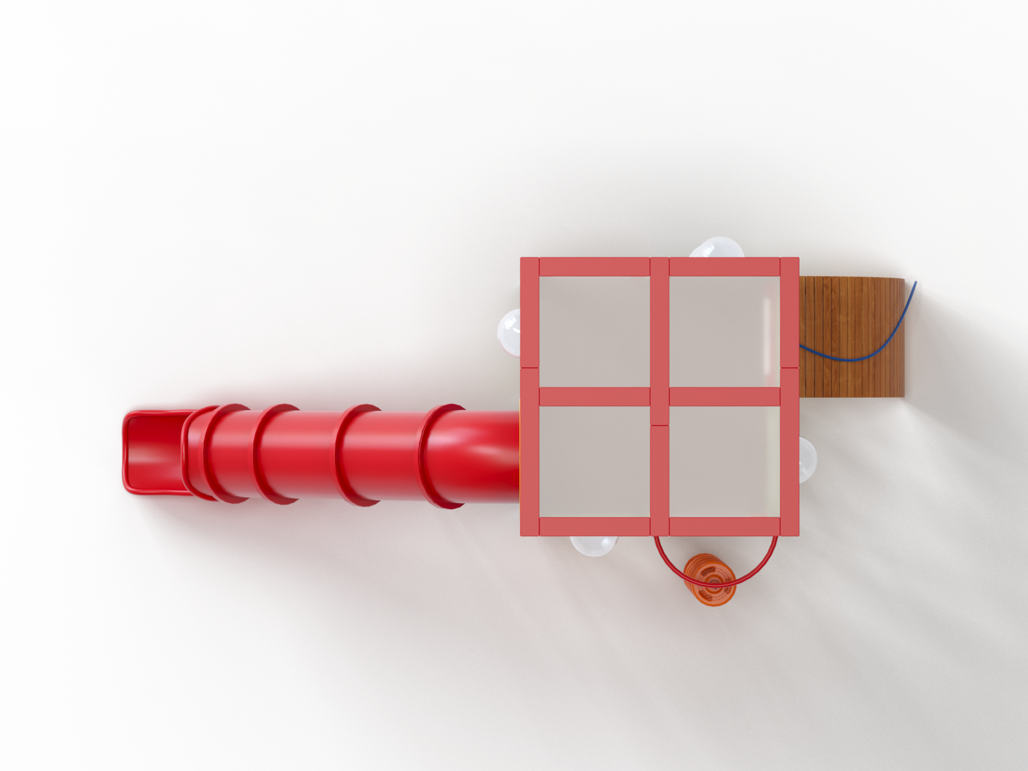 ДИК 9.301-ДЕРЕВО Детский игровой комплекс Н=1200,1500,1800 мм