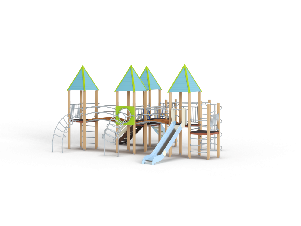 ДИК 4.171-ДПК Детский игровой комплекс Н=1200 мм, 1500 мм