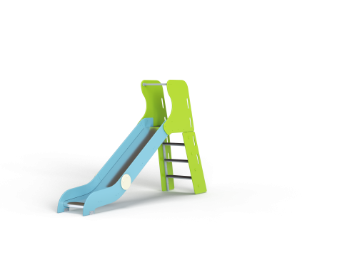 ДИО 5.042 Горка с деревянными перилами H=1200 