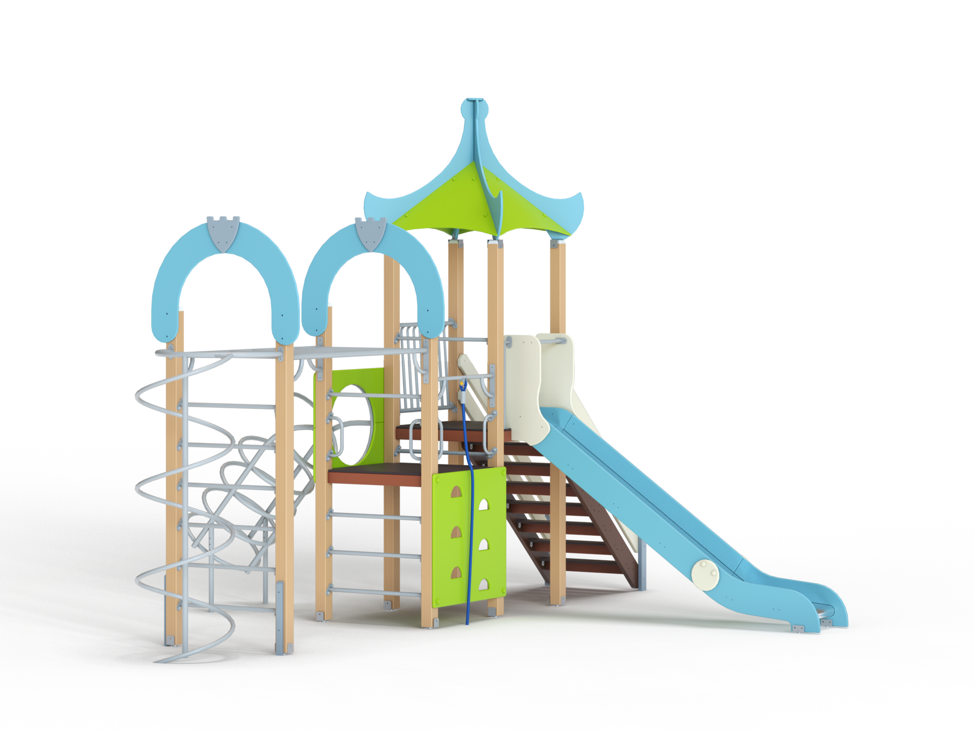 ДИК 1.251-ДПК Детский игровой комплекс Н=1500