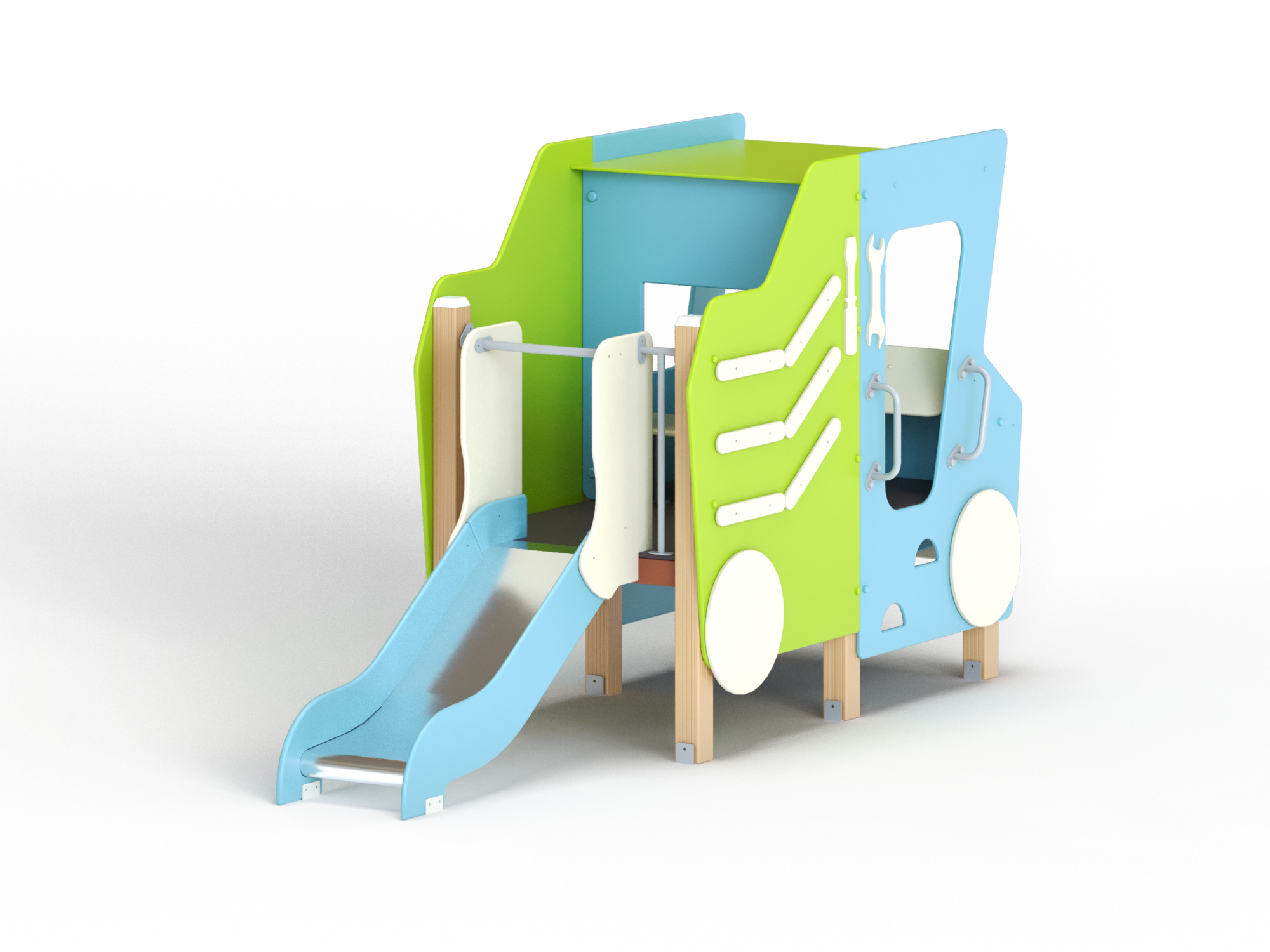 МФ 4.11-ДПК Самосвал с горкой Н=700 мм