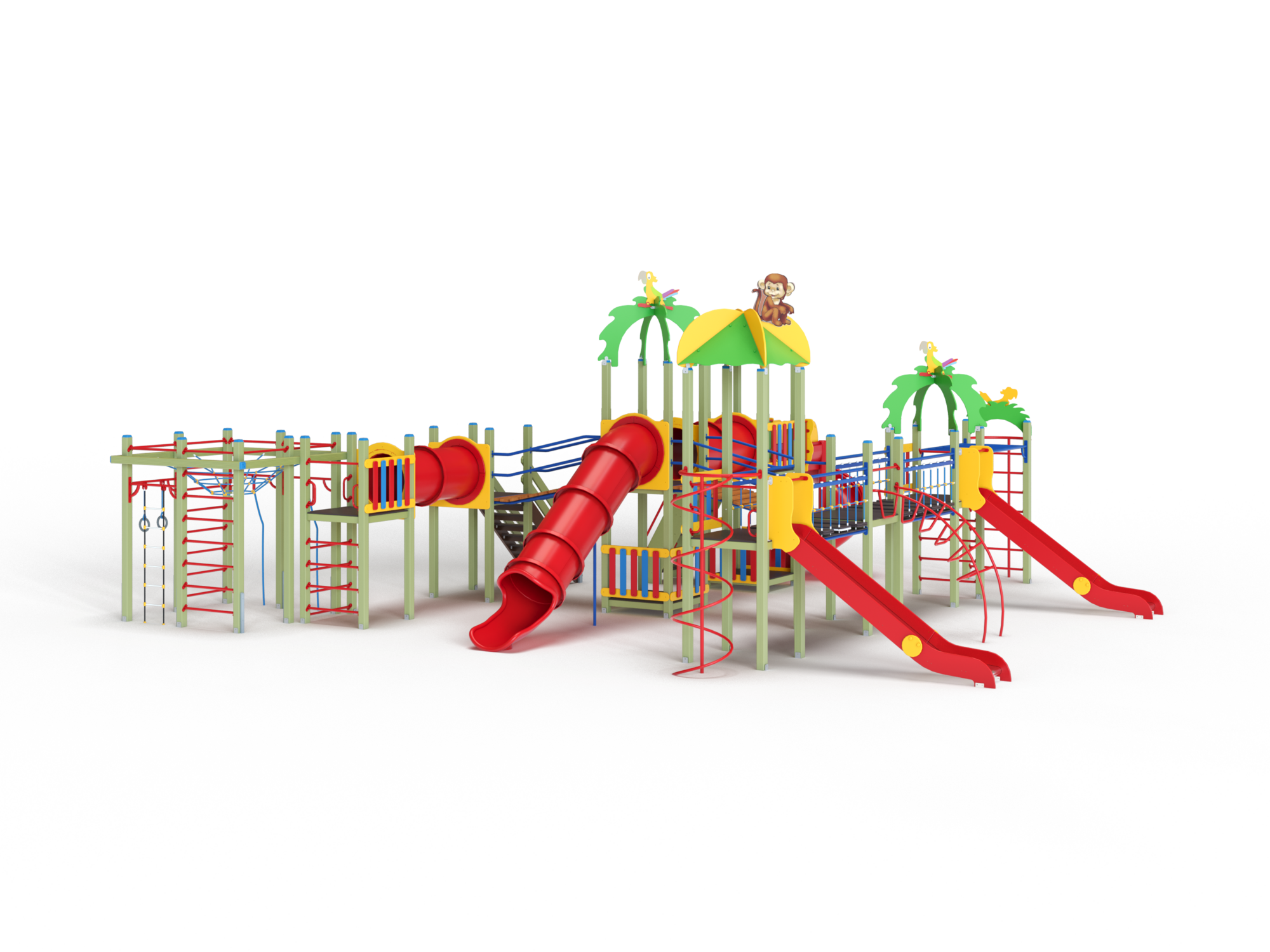 ДИК 9.202-ДЕРЕВО Детский игровой комплекс Н=1500 мм, 1800 мм