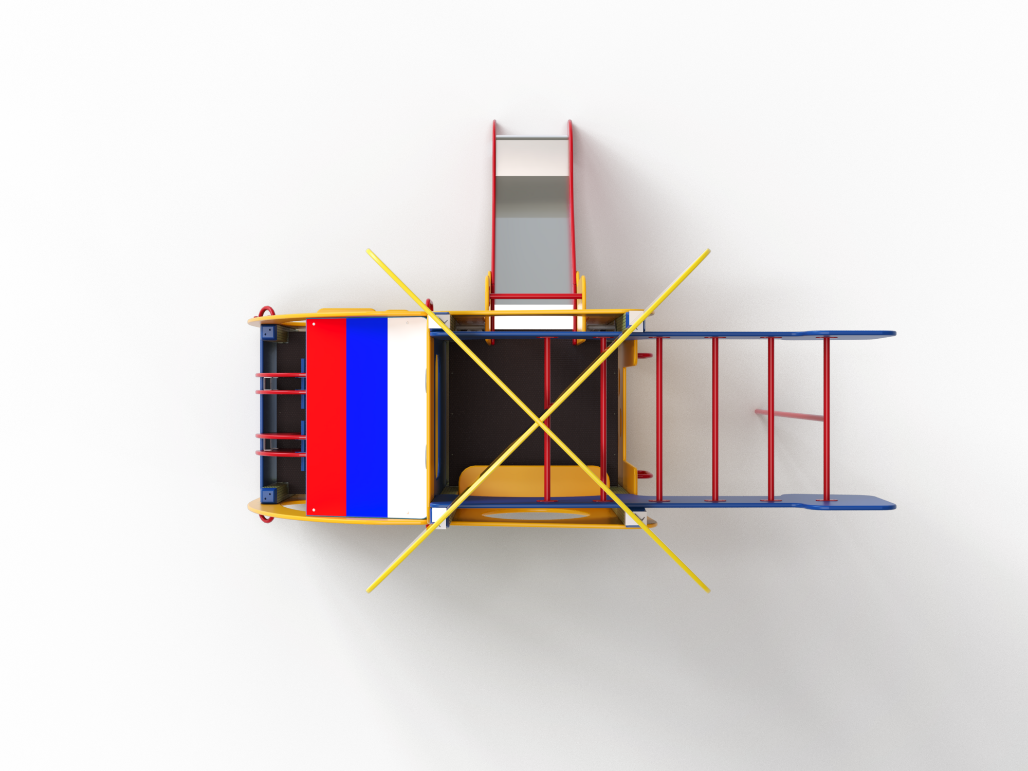 МФ 4.122 Военный вертолет с горкой Н=700 мм