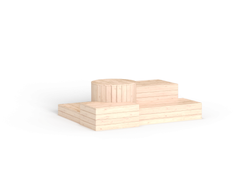 ДП 2.405 Кубики из бревен