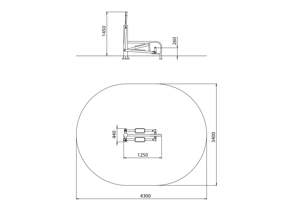 СО 8.01 Тренажер нержавеющий Эллиптический