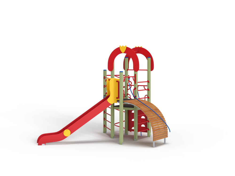ДИК 2.172-ДЕРЕВО Детский игровой комплекс Н=1500 мм