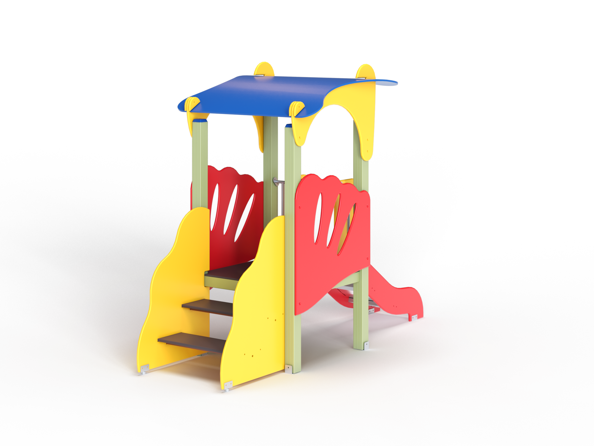 ДИК 1.35-ДЕРЕВО Детский игровой комплекс горка Н=700