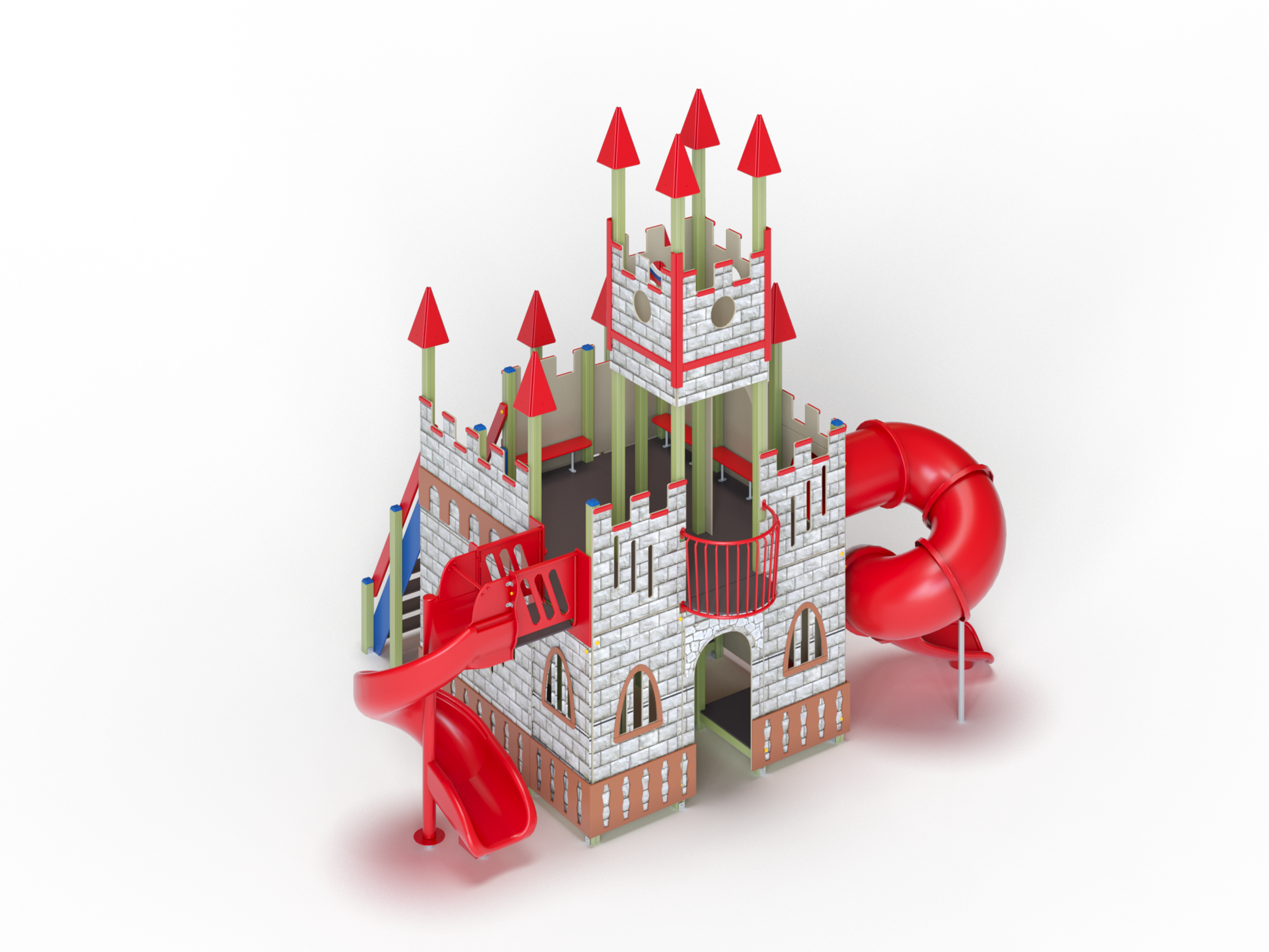 ДИК 8.051 Детский игровой комплекс Н=2000 мм