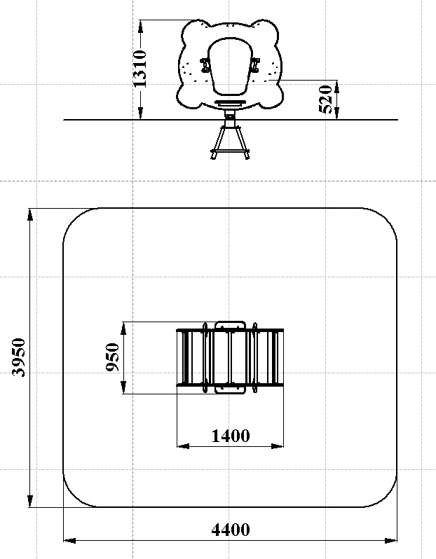 ДИО 4.38 Качалка на пружине