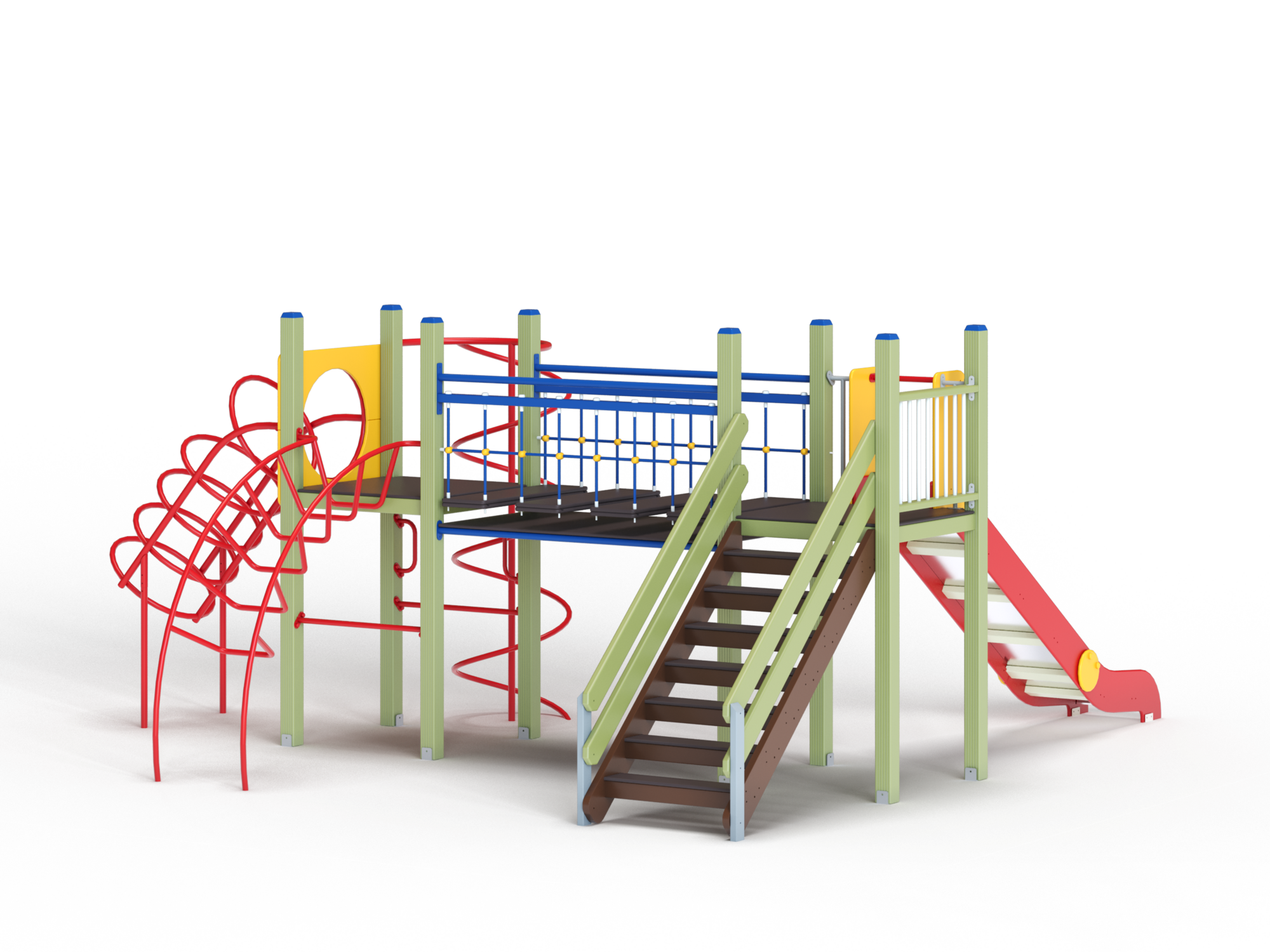 ДИК 2.311-ДЕРЕВО Детский игровой комплекс Н=1500 мм